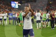 Euro 2024 semi-final match between Netherlands and England