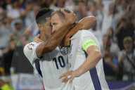 Euro 2024 semi-final match between Netherlands and England