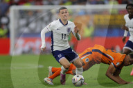 Euro 2024 semi-final match between Netherlands and England