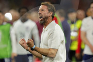 Euro 2024 semi-final match between Netherlands and England