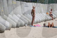 Tetrapods on Odesa beaches