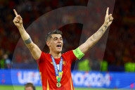 Spain v England, UEFA European Championship 2024, Final, Football, Olympiastadion, Berlin, Germany, 14 Jul 2024