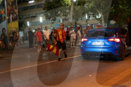 Barcelona - Joy for Spain's victory in Euro 2024