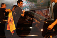 Barcelona - Joy for Spain's victory in Euro 2024