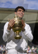 TENNIS - Carlos Alcaraz verteidigt Titel in Wimbledon