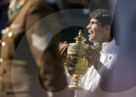 TENNIS - Carlos Alcaraz verteidigt Titel in Wimbledon