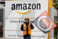 'Let's make history!': Amazon staff at UK warehouse vote on union recognition