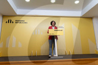 Barcelona, Press conference by Marta Rovira