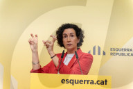 Barcelona, Press conference by Marta Rovira