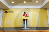 Barcelona, Press conference by Marta Rovira