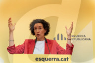 Barcelona, Press conference by Marta Rovira