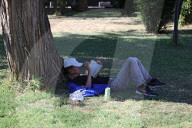 Summer temperatures soar in Kyiv