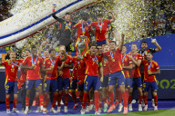 Euro 2024 final between Spain and England at Olympiastadion on 14 July 2024 in Berlin, Germany. 