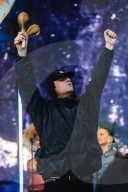 Liam Gallagher headlining Friday night at TRNSMT Festival in Glasgow, Glasgow Green, Scotland, on 12 July 2024.