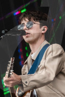 Declan McKenna performing at TRNSMT festival in Glasgow, Glasgow Green, Scotland, on 12 July 2024.