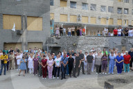 Requiem for victims of Russian missile strike on kid’s hospital in Kyiv