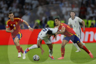 Euro 2024 final between Spain and England