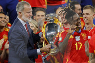 Euro 2024 final between Spain and England