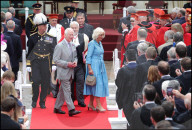 Their Majesties the King and Queen Visit the Channel Islands