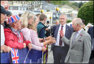 Their Majesties the King and Queen Visit the Channel Islands