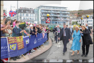 Their Majesties the King and Queen Visit the Channel Islands
