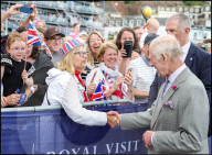 Their Majesties the King and Queen Visit the Channel Islands