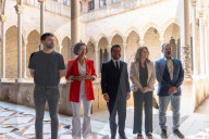 Barcelona - The Generalitat welcomes the politicians returned