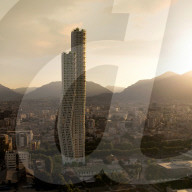 Ballet dancer inspired skyscraper