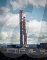Ballet dancer inspired skyscraper