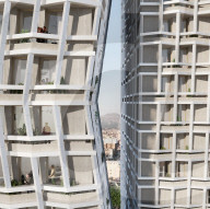 Ballet dancer inspired skyscraper