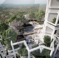 Ballet dancer inspired skyscraper