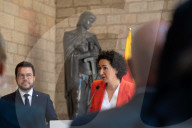 Barcelona The Generalitat welcomes the politicians returned