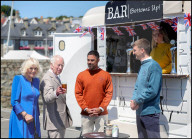 Charles and Camilla visit the Channel Islands