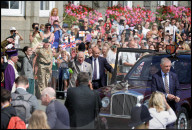 Their Majesties the King and Queen Visit the Channel Islands