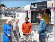 Their Majesties the King and Queen Visit the Channel Islands
