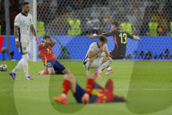 Euro 2024 final between Spain and England at Olympiastadion on 14 July 2024 in Berlin.