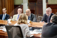 Il Presidente del Consiglio, Giorgia Meloni, incontra una delegazione della Tavola Rotonda Europea