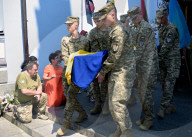 Memorial service for OUN battalion commander Mykola Kokhanivskyi in Kyiv