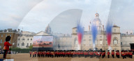 British Army's 'Military Musical Spectacular' a summer celebration at Horseguards Parade, London, UK.