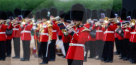 British Army's 'Military Musical Spectacular' a summer celebration at Horseguards Parade, London, UK.