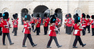 British Army's 'Military Musical Spectacular' a summer celebration at Horseguards Parade, London, UK.
