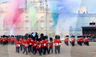 British Army's 'Military Musical Spectacular' a summer celebration at Horseguards Parade, London, UK.