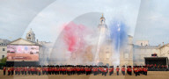 British Army's 'Military Musical Spectacular' a summer celebration at Horseguards Parade, London, UK.