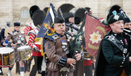 British Army's 'Military Musical Spectacular' a summer celebration at Horseguards Parade, London, UK.