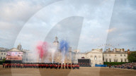 British Army's 'Military Musical Spectacular' a summer celebration at Horseguards Parade, London, UK.