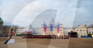 British Army's 'Military Musical Spectacular' a summer celebration at Horseguards Parade, London, UK.