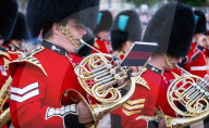 British Army's 'Military Musical Spectacular' a summer celebration at Horseguards Parade, London, UK.