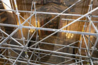 Torino, cantiere di restauro della della Basilica Mauriziana