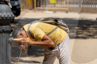 Barcelona - First heat wave of the summer in Spain