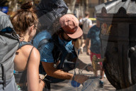 Barcelona - First heat wave of the summer in Spain